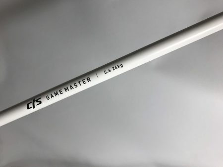 CTS GameMaster F Fishing Rod Blank 5'6" 24kg 1 peice Alpine White
