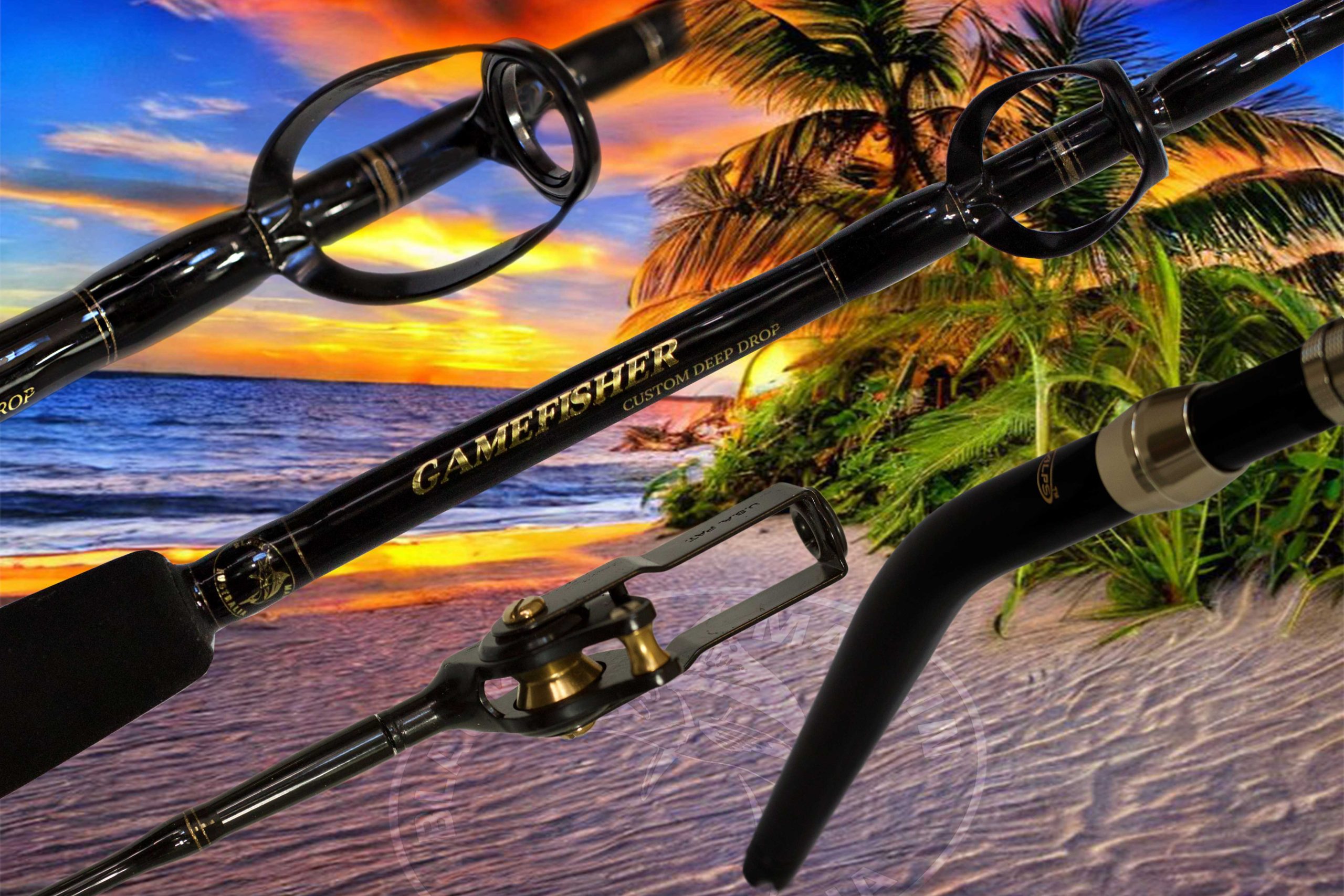 60lb-100lb 5'9″ Deep-Drop Fishing Rod suits Electric Reels – BLACK MARLIN  AUSTRALIA
